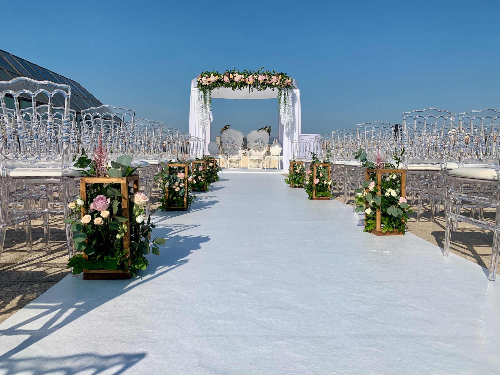 Mariage champêtre à Marseille